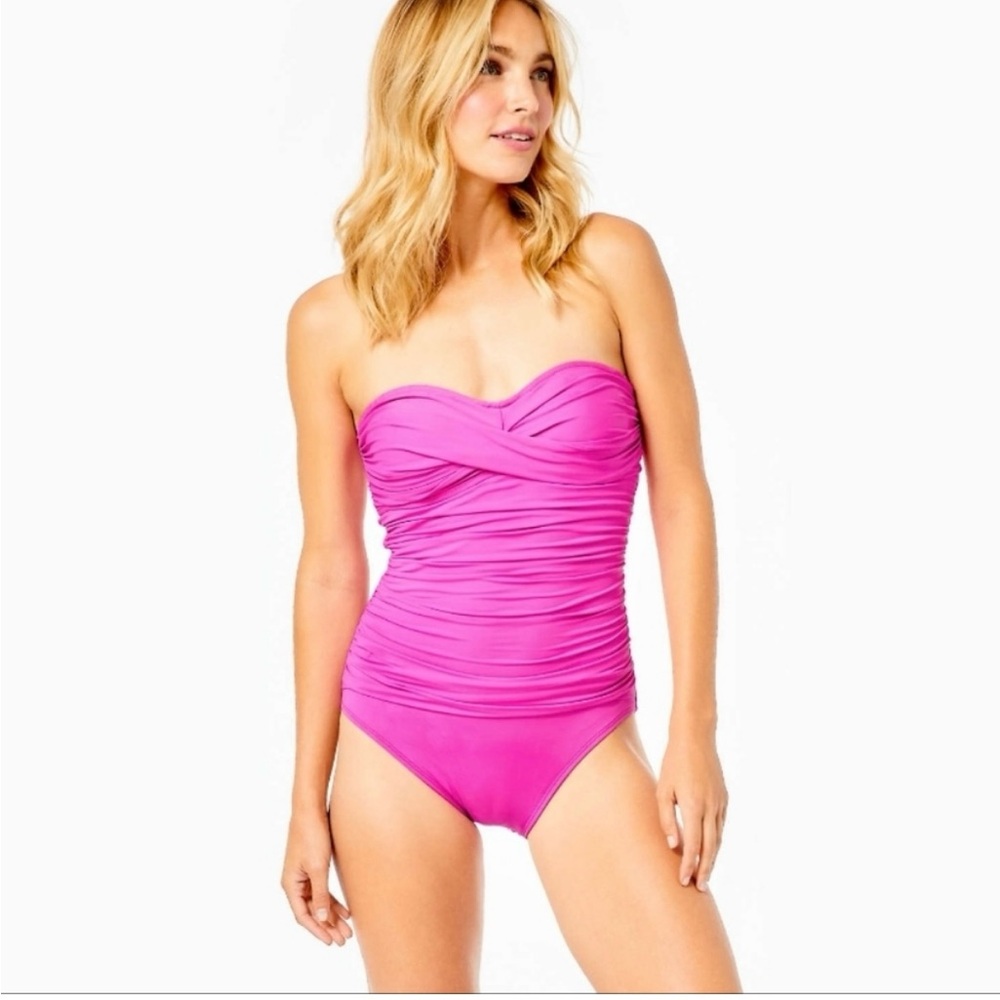 Lilly Pulitzer Size 10 Flamenco One Piece Plumeria